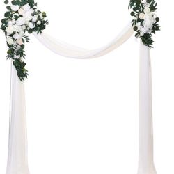 Wedding decoration dropping Fabric and Flowers