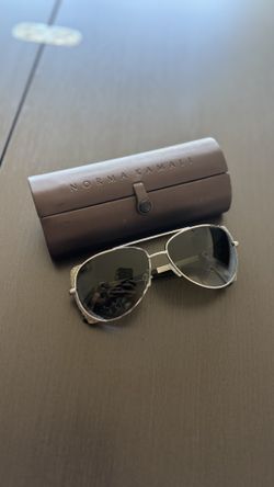 Norma Kamali Aviator Sunglasses