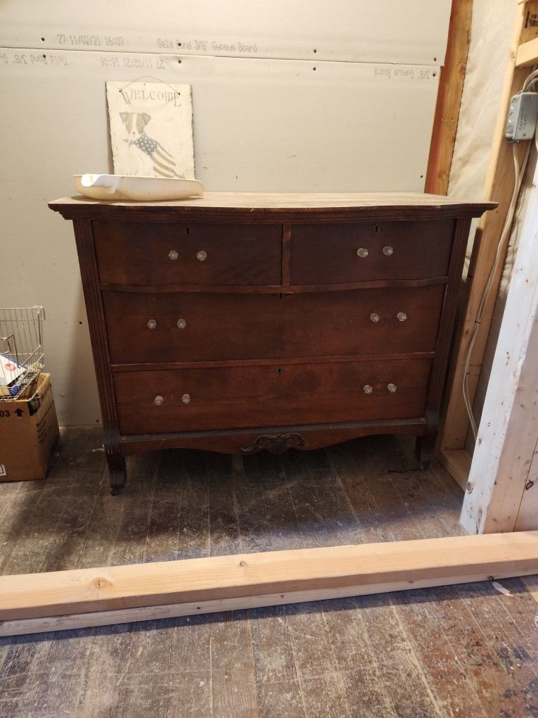 Old Antique Dresser 