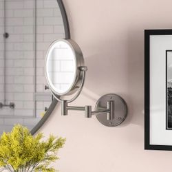 8.5” LED wall vanity mirror New in box