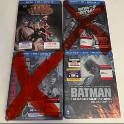 Steelbook Blu-ray’s DC 