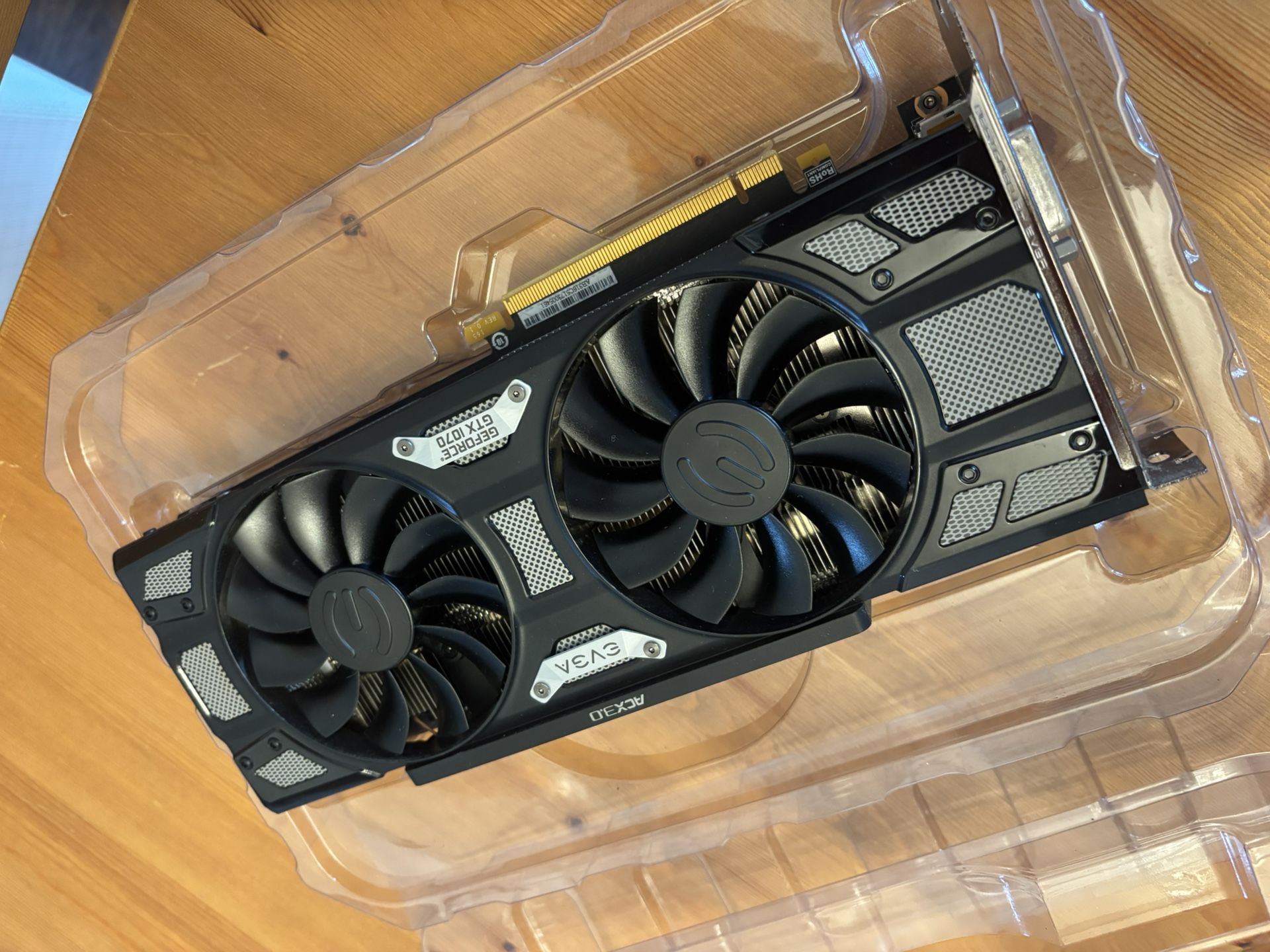 EVGA GTX 1070 Superclocked 8GB Video Card
