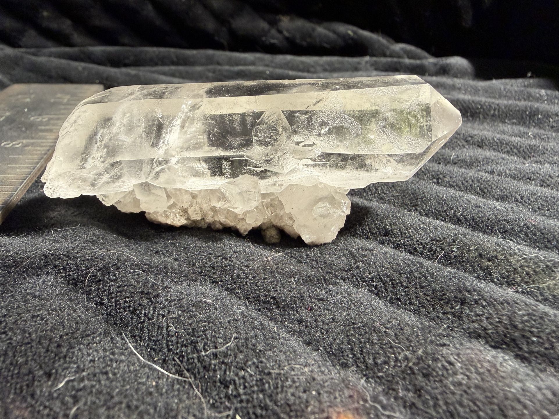 Self-Standing Clear Quartz Point on Natural Matrix!