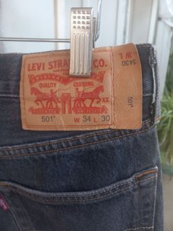 Levis 501 Jeans 34x30