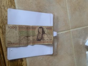 Billete 1000 Pesos Mexicanos 60 Dollars O Best Offer