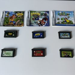 Gameboy Advance GBA Games