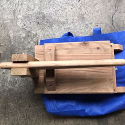 Wooden tortilla maker