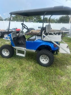 Gas golf cart
