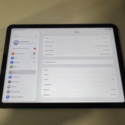 Blue iPad Air (4th Generation) 64 GB 