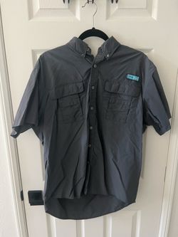Large Dark Grey Tuna Fishing Shirt