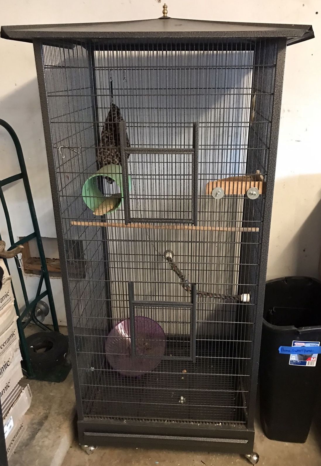 Over 5’ Tall Marsupial Cage