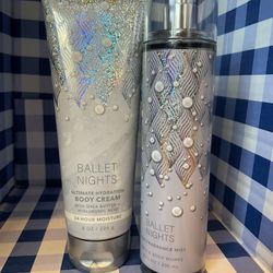 🩰NEW!! Bath & Body Works Ballet Nights Body Care Set