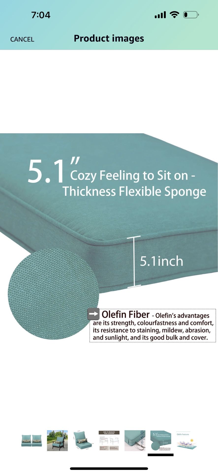 Patio Outdoor Cushions 25x25 for Sale in Anaheim, CA OfferUp