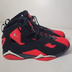 Nike Jordan True Flight Black Chrome Red (CU4933 001) Men's Size 11.5 Brand New 