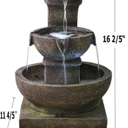 Water fountain 16x12 