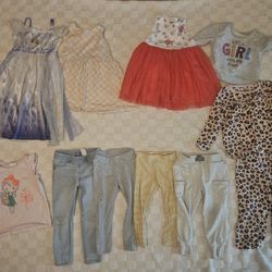 Girls Clothing Lot Size 2T