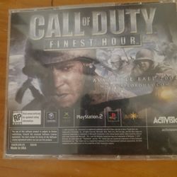 Ps2 Call Of Duty Game Along With PS4 NBA 2K20 GAME Each At 10