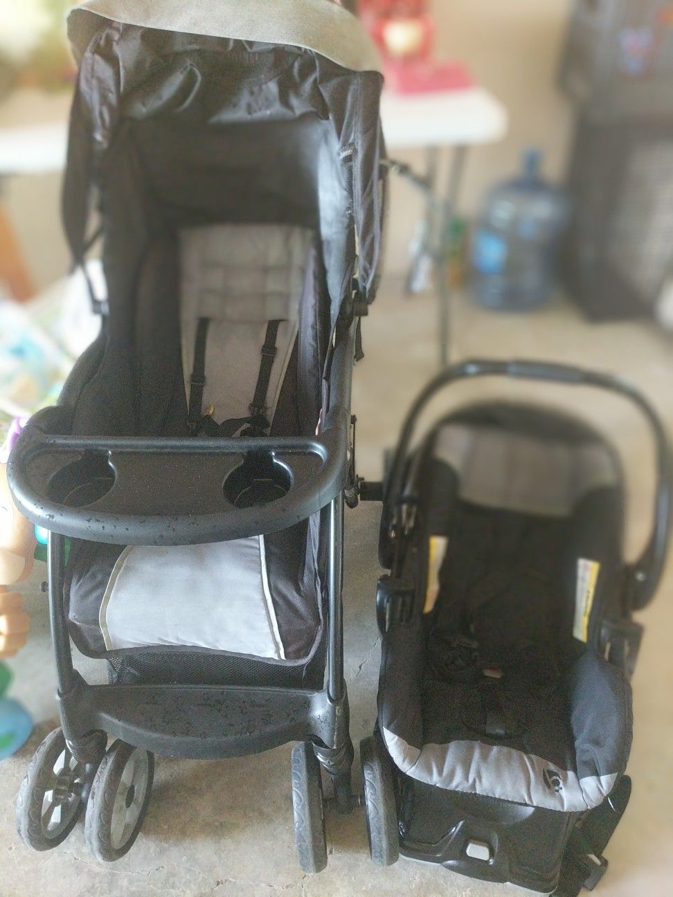 Car seat and stroller