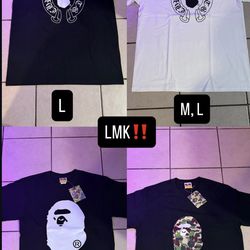 Bape tees lmk‼️