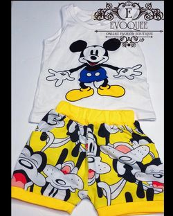 Baby boy Mickey & Goofy outfit
