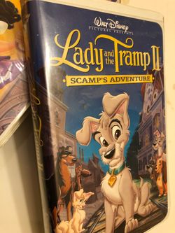 Lady and Tramp 2 vhs Disney