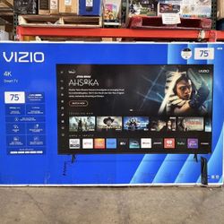 Vizio 75” 4K Smart TV Brand New In Box *Missing Feet*