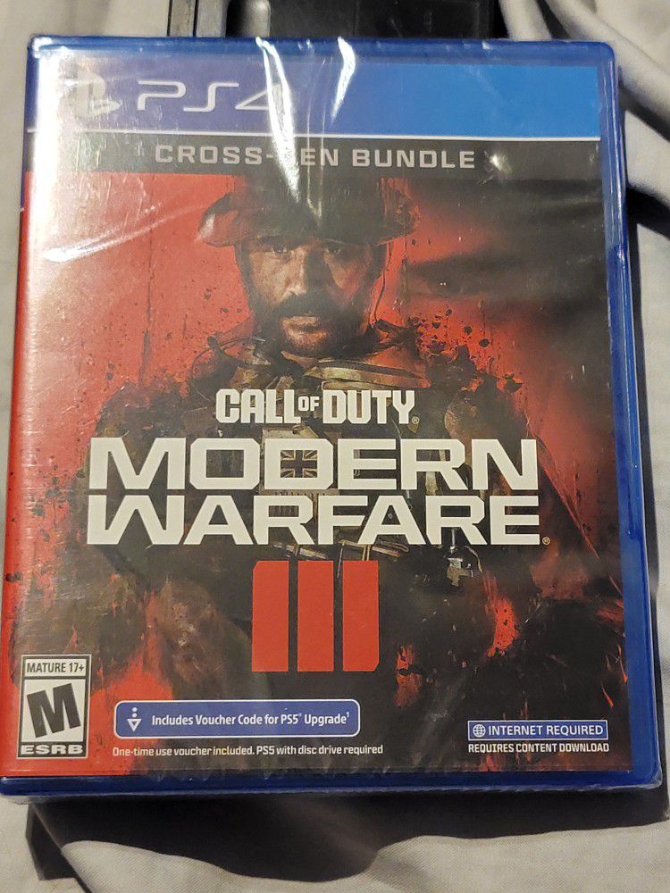 Call Of Duty Modern Warfare 3 Cross Gen Bundle For PS4
