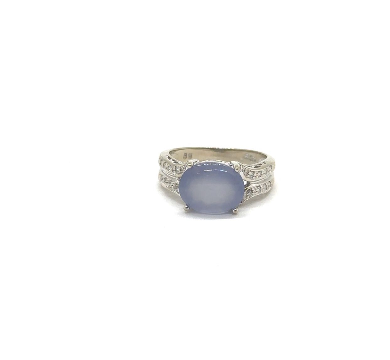 14K WG Stone Diamond Ring EPJ028678