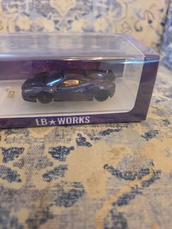 Lb Works Ferrari 488 1/64 Scale Model.