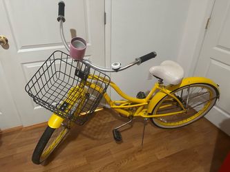 Micargi Yellow Cruiser Bike