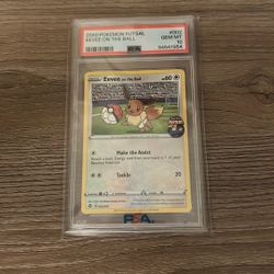 2020 Pokemon Futsal Evee On The Ball PSA 10