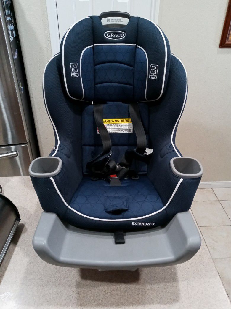 Graco 10 Position Adjust In Height( Extend 2 Fit) 6 Position Reclining 2 Cupholder Chair With Base