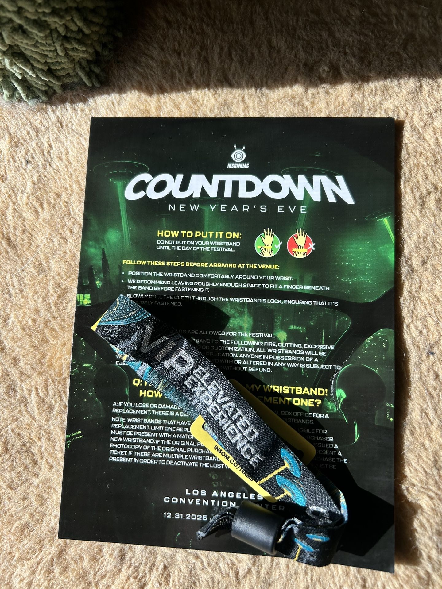 VIP Countdown Ticket