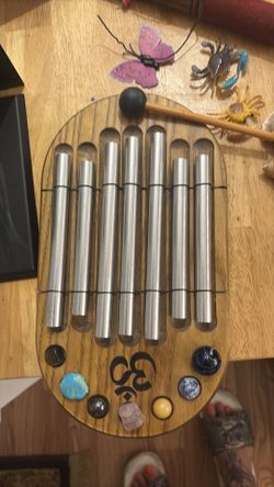 Crystal wind chime