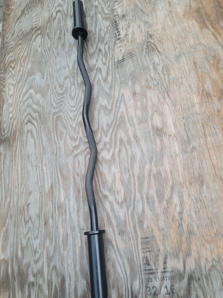 Olympic curl bar