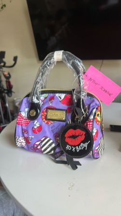 Betsey Johnson Barrel Bag NWT