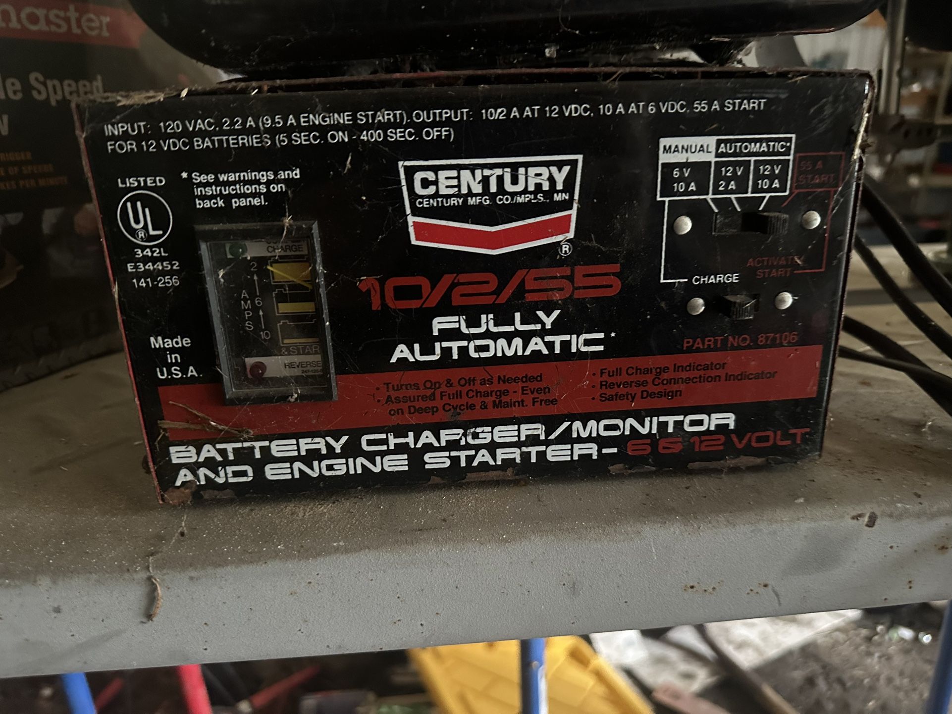 Century Car Battery Charger