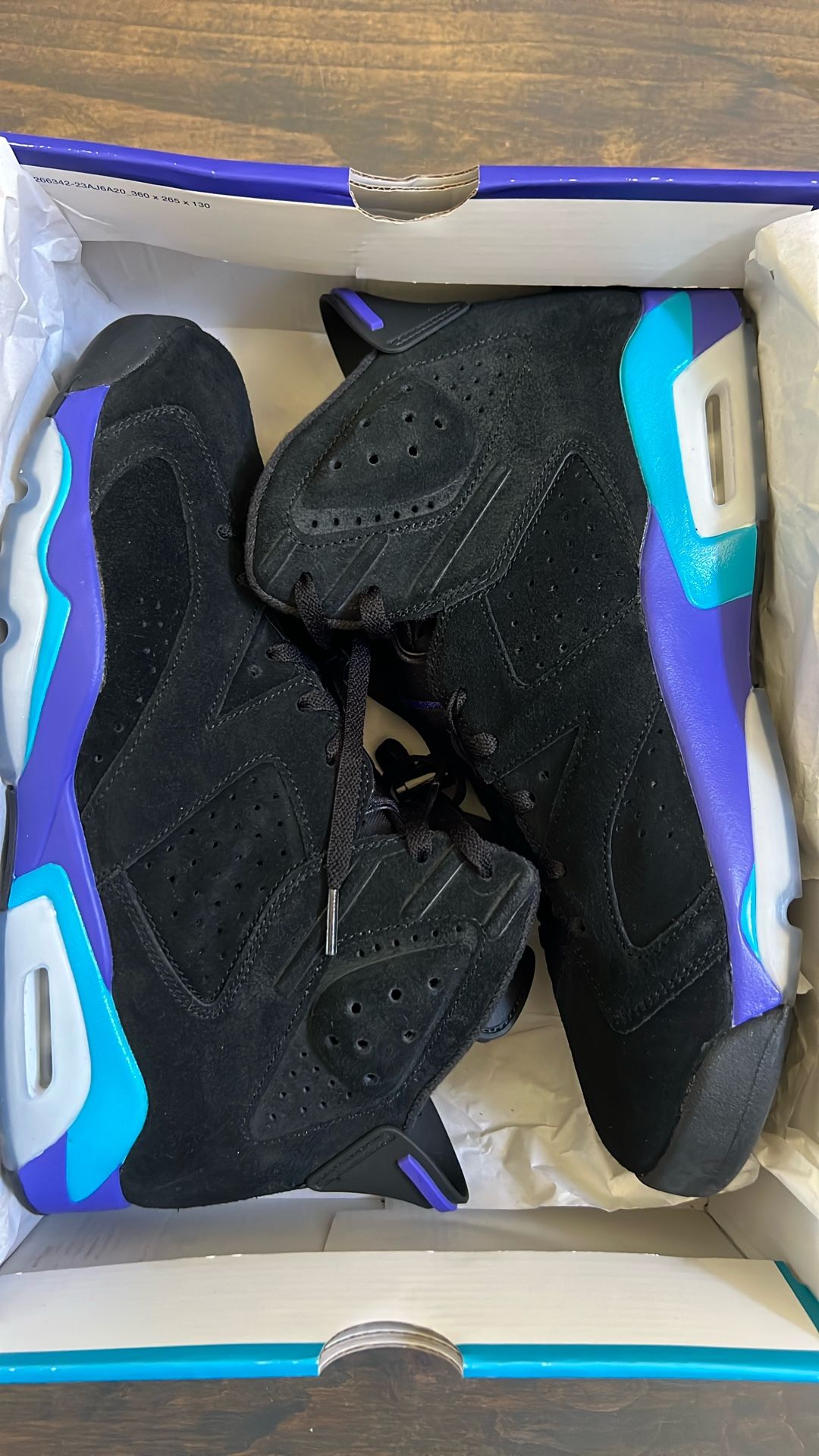 Air Jordan 6 “Aqua” 
