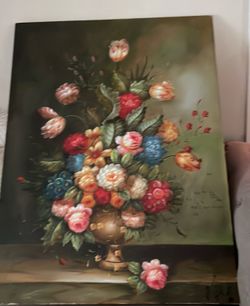 Hand paint picture