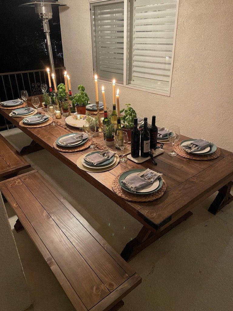 Custom Designed Farmhouse Dining Tables.