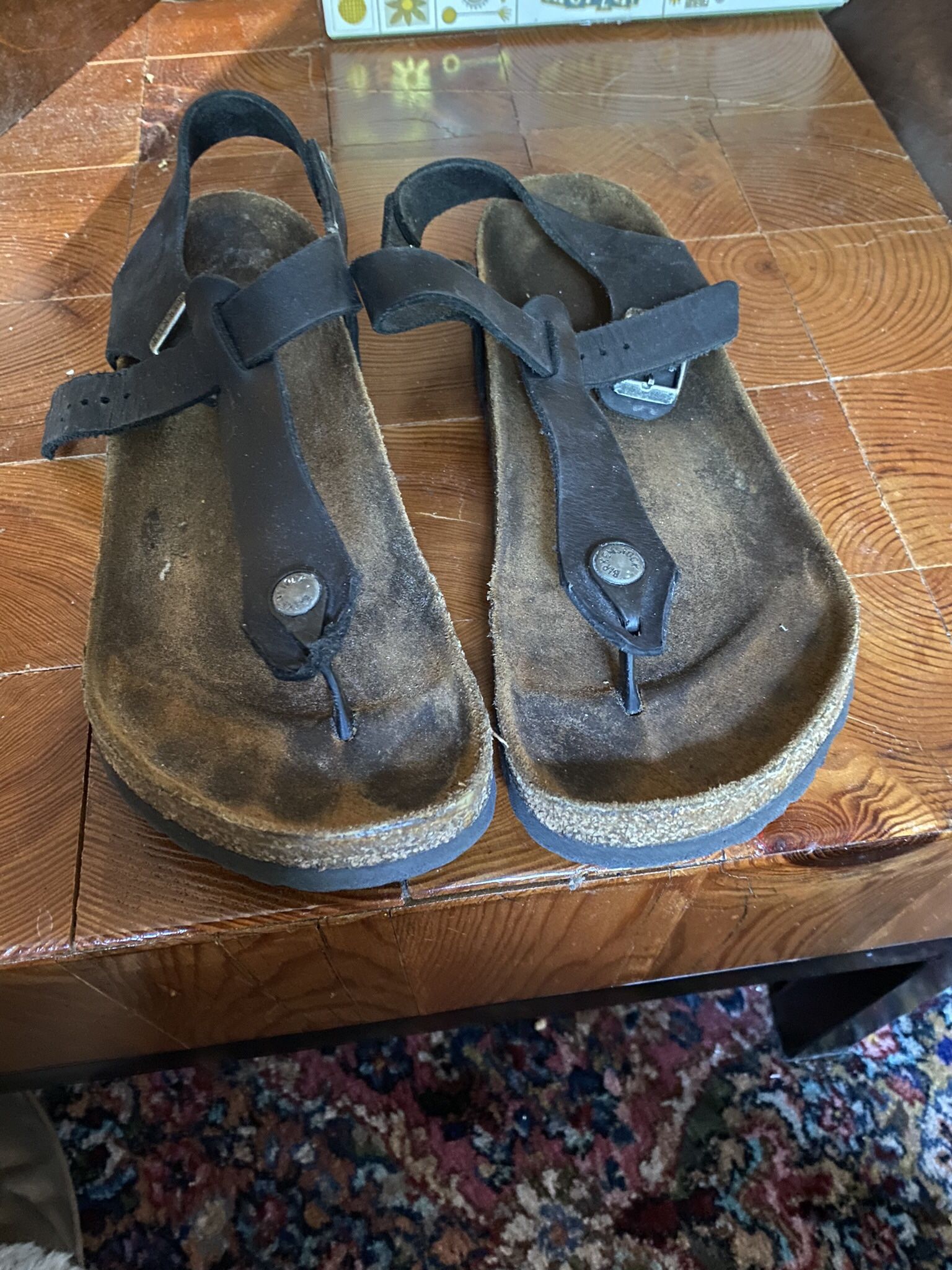 Really Nice Ladies Birkenstock Kairo Black Sandals