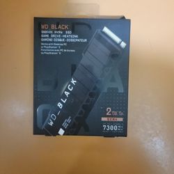 WD_BLACK SN850X 2 Terabytes NVMe SSD w/ Heatsink