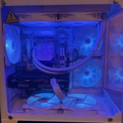 SNOW STORM | All-White RGB Gaming PC | RTX 4060 | Intel i7-12700KF | 32GB DDR5