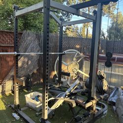 Fitness Reality Cable Machine / Squat Rack 