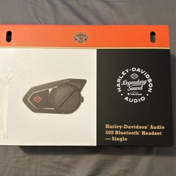 Harley Davidson Audio 50S BT Headset Single