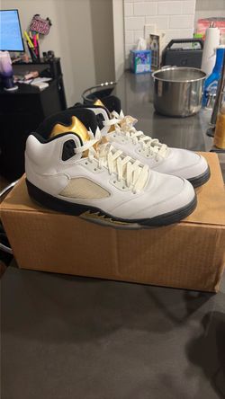 Jordan 5s Olympic gold