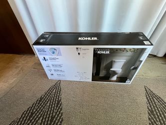 New Open Box Kohler Maxton 2-Piece Elongated Chair-Height Toilet – Complete. 2 vailable!