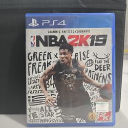 NBA 2K 19 Ps4