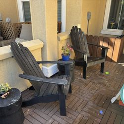 Adirondack Chairs & End Tables