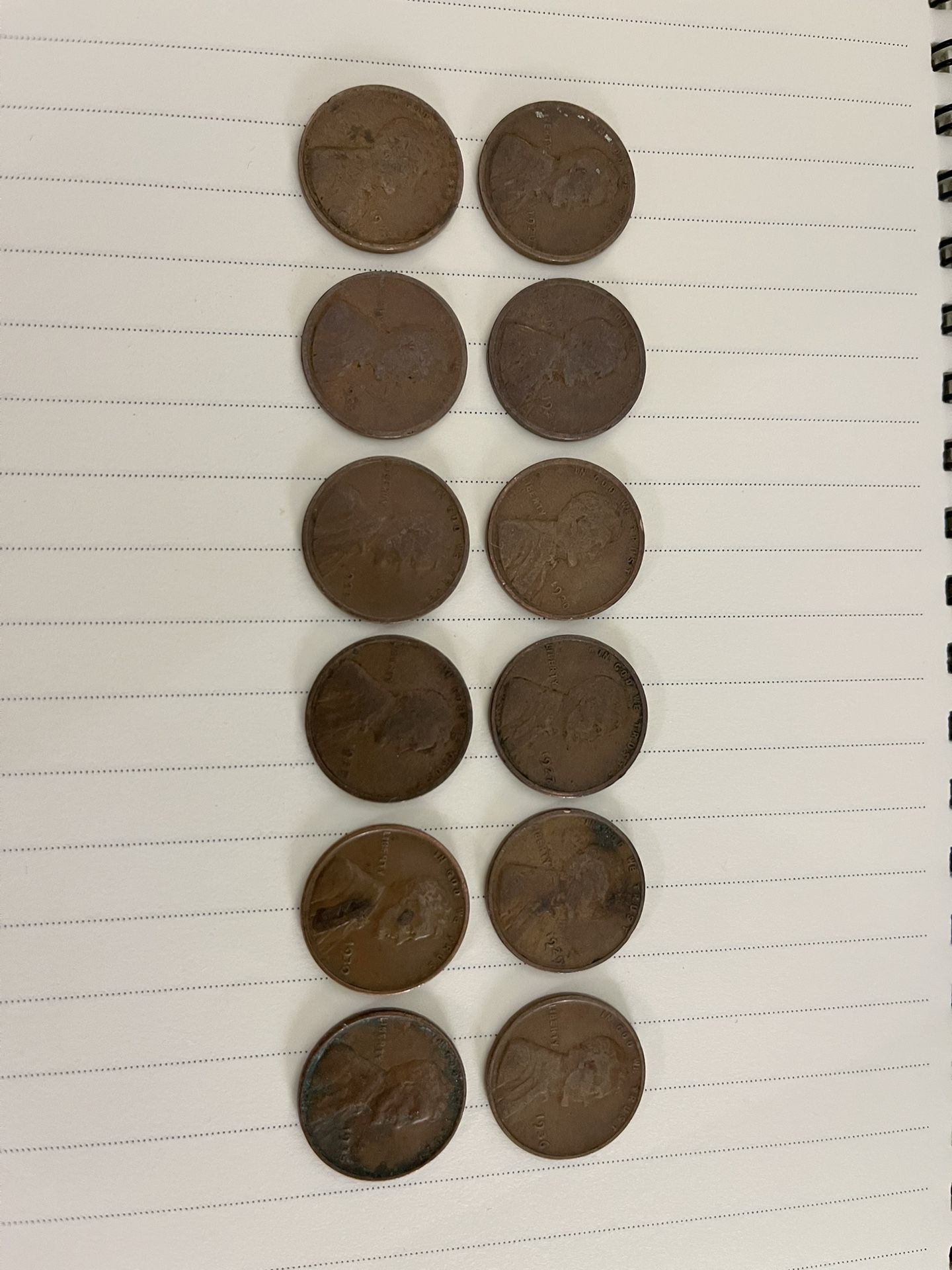 1(contact info removed)) Lincoln Wheat Pennies
